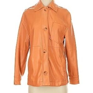Berksha Vegan Leather Jacket